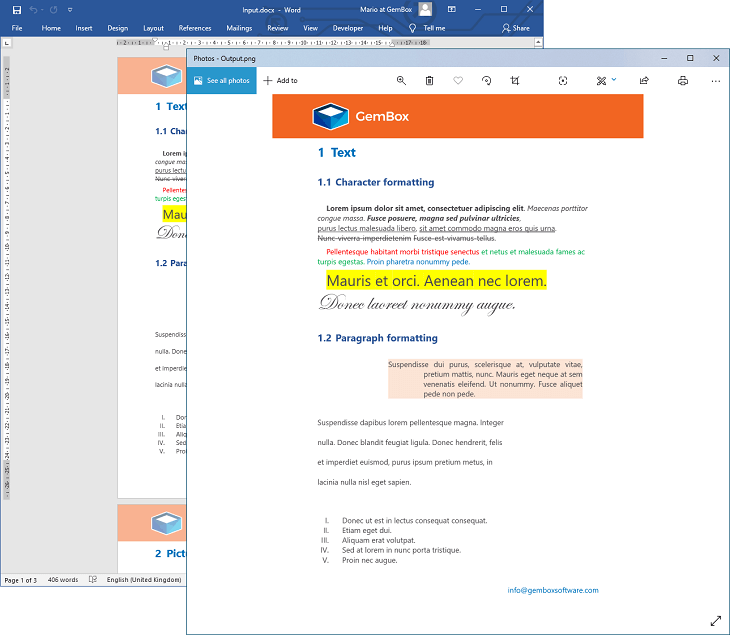 Convert Word files to image formats in C# and VB.NET
