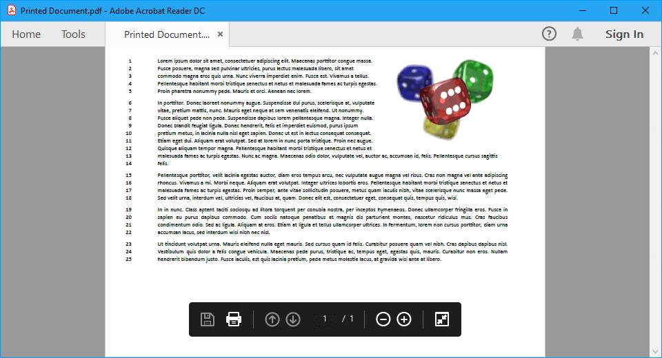 Silent printing of Word with virtual printer Printed Word document with virtual printer in C# and VB.NET