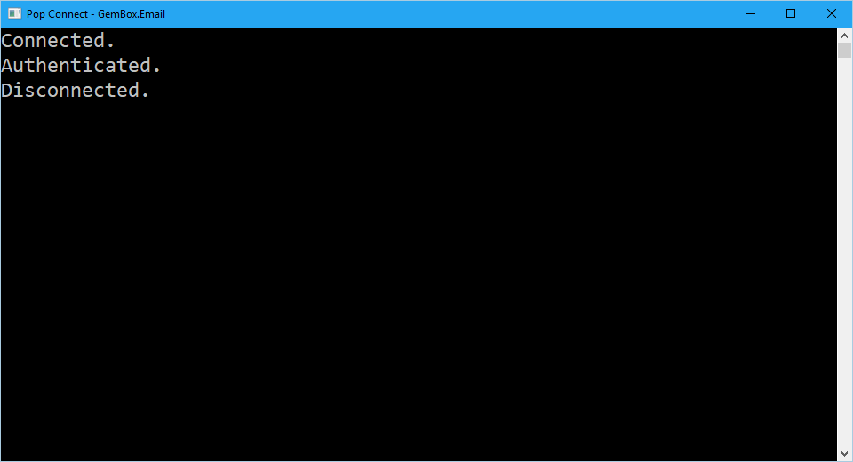 Connect to POP3 Client in C# and VB.NET