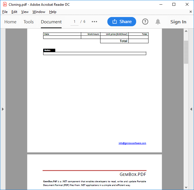 Clone or import pages between PDF documents in C# and VB.NET