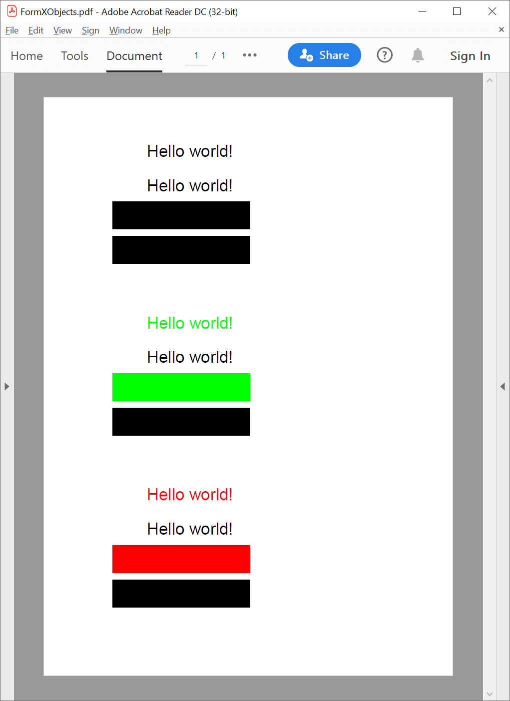 Create PDF form XObjects in C# and VB.NET
