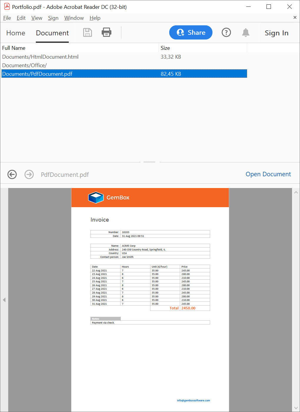 Create PDF Portfolios in C# and VB.NET