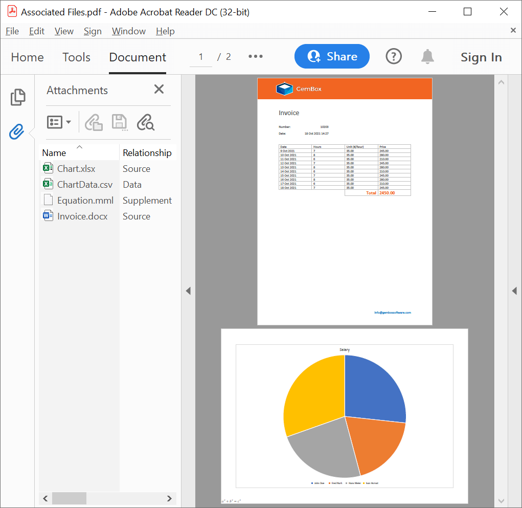 Associate files with PDF objects in C# and VB.NET