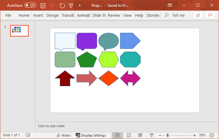 Add Shapes to PowerPoint Slides in C# and VB.NET